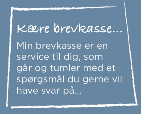 Erlinng Chriistensen - brevkassesvar blåt